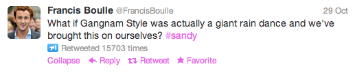 Twitter comedians explode with Hurricane #Sandy buzz