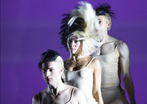 Sia's interpretive dancers dance to "Cheap Thrills" at All Access Cleveland on Saturday, September 10, 2016.