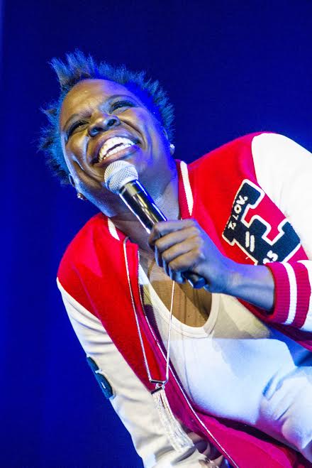 Actress Leslie Jones performs at All Access Cleveland on Saturday, Sept. 10, 2016.