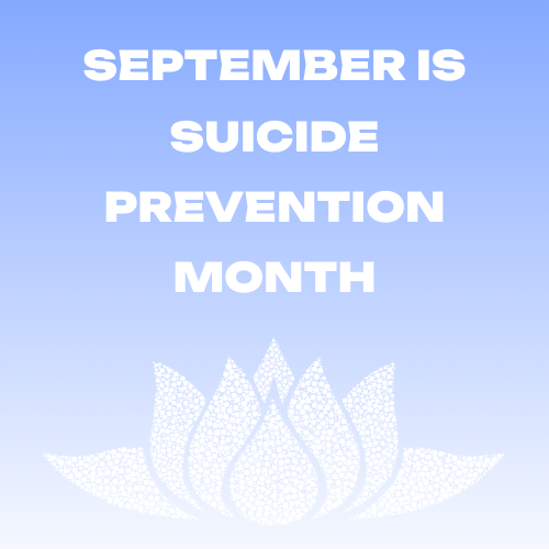 September is Suicide Prevention Month